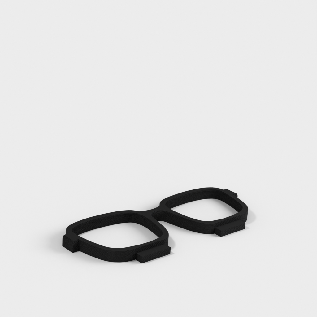 Enkel visitkortshållare - glasögonformad
