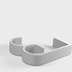Skrivbordskabelhantering Klämma för 50 mm bordsskivor - Kompatibel med Ikea