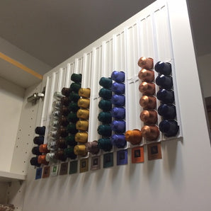 Nespresso kapselhållare för väggmontering