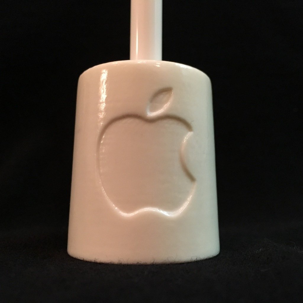 Apple pennhållare med eller utan Apple-logotypen