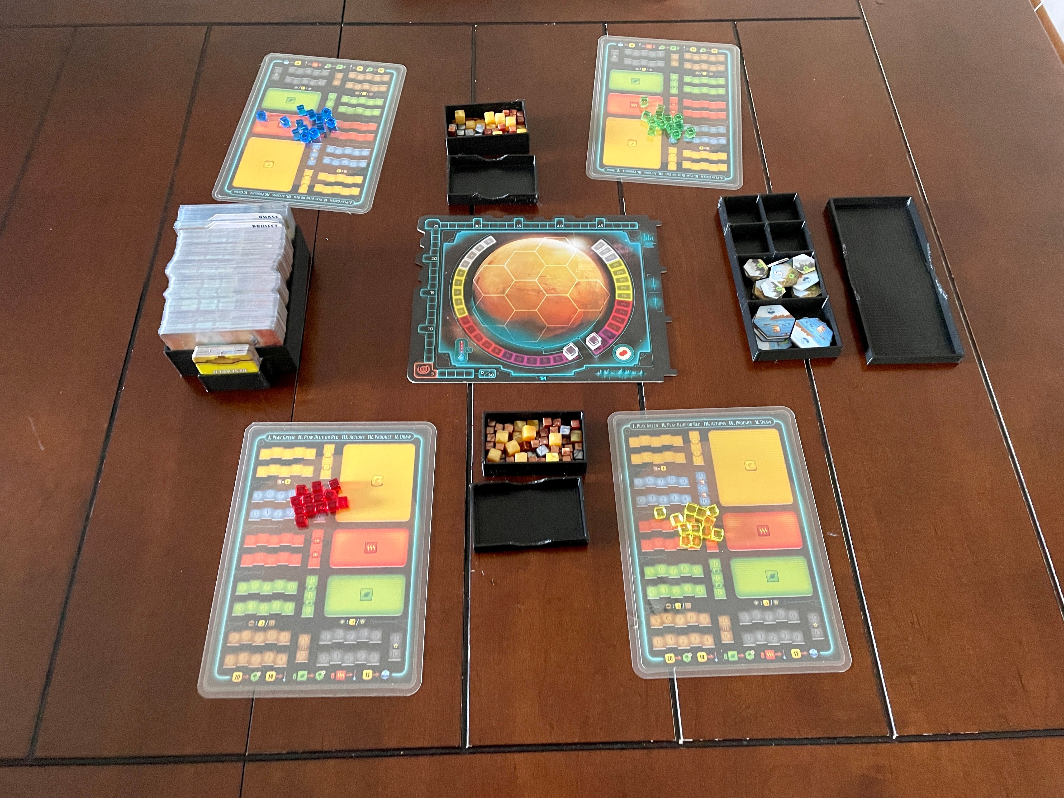 Terraforming Mars Kortspil Organizer (7 dele)