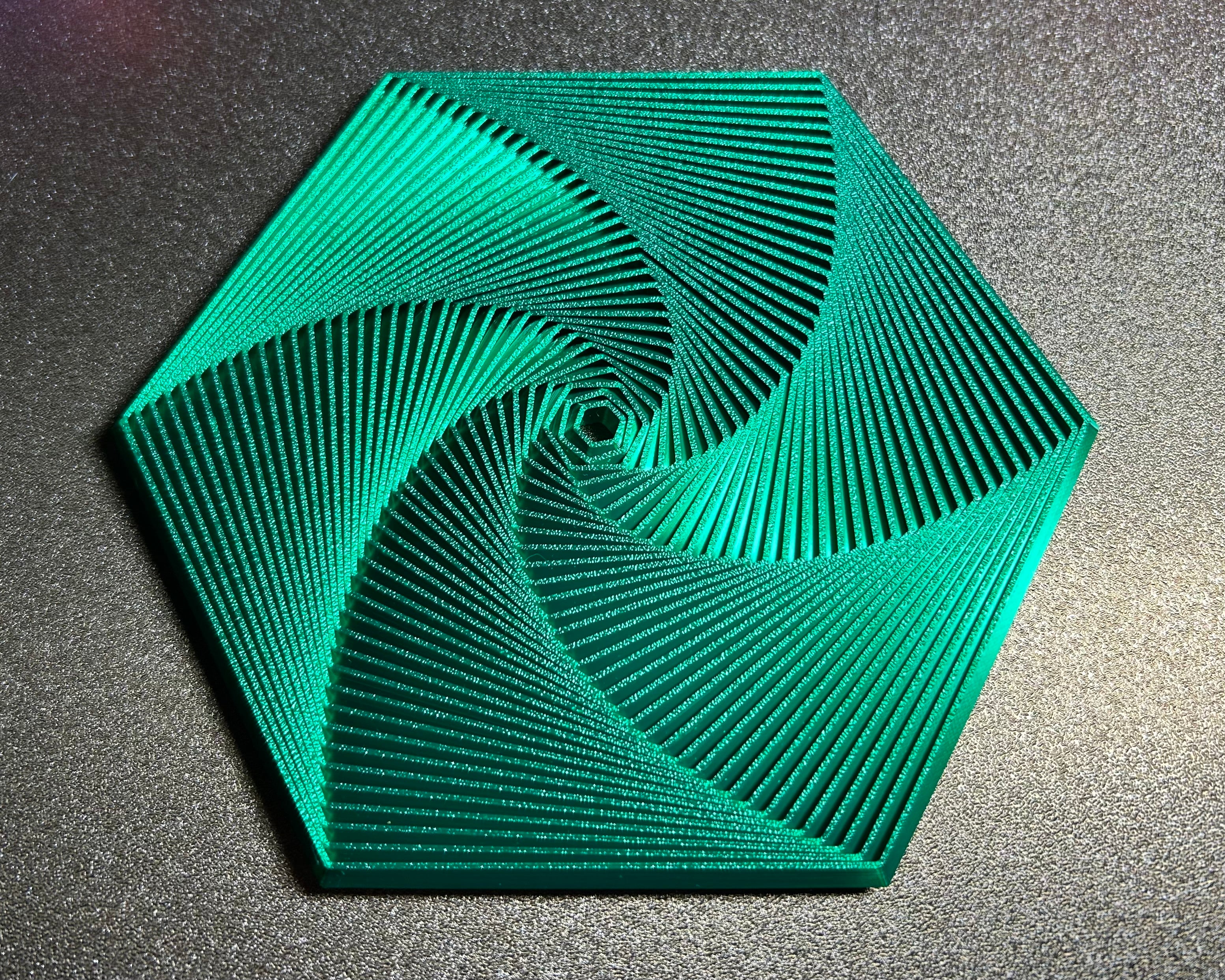 Hexagon Superfidget - 35 segment PIP design