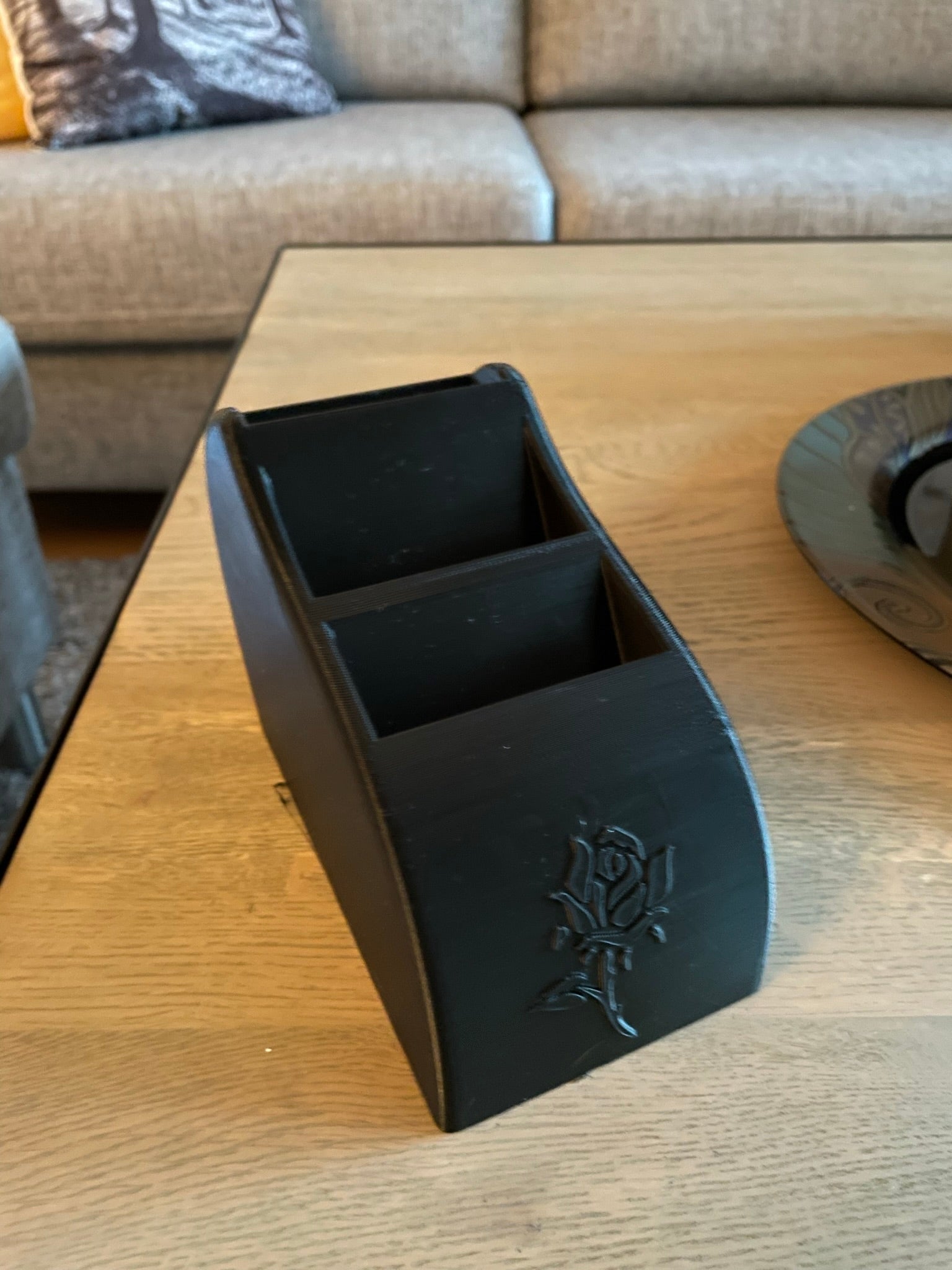 Fjärrkontrollhållare med PLA-tryck