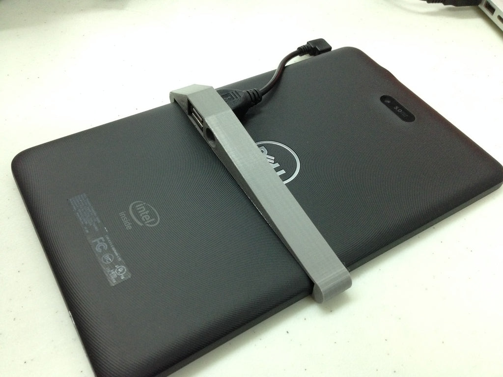 Dell Venue 8 Pro Tablet USB OTG-kabelhållare och pennhållare