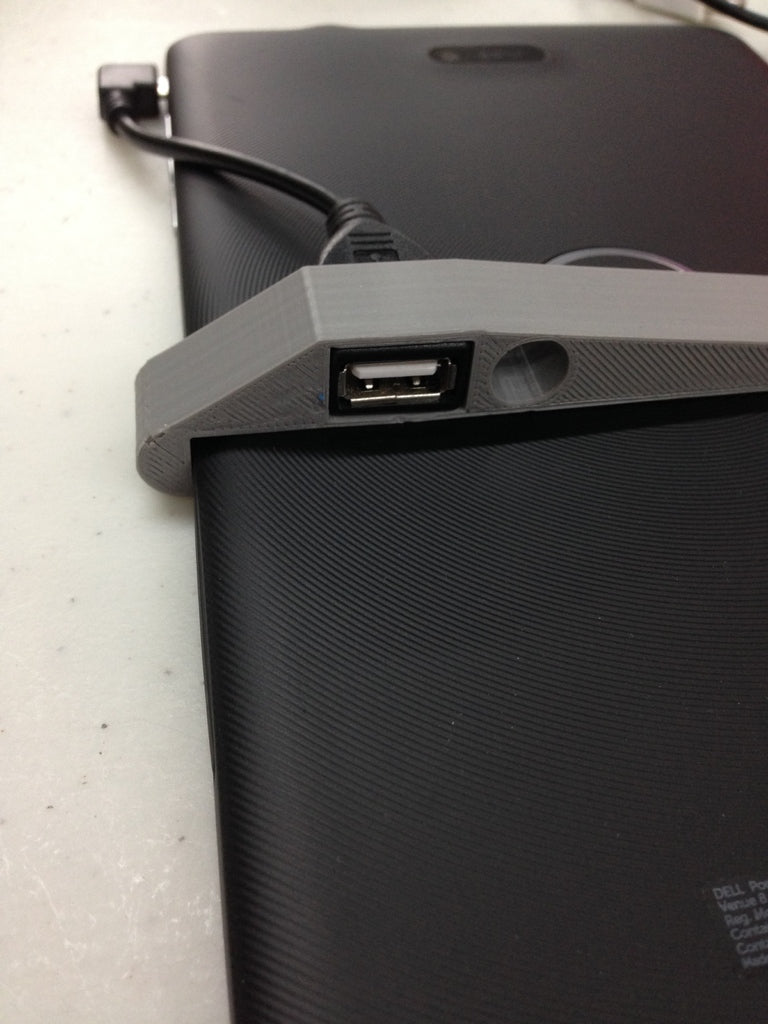 Dell Venue 8 Pro Tablet USB OTG-kabelhållare och pennhållare