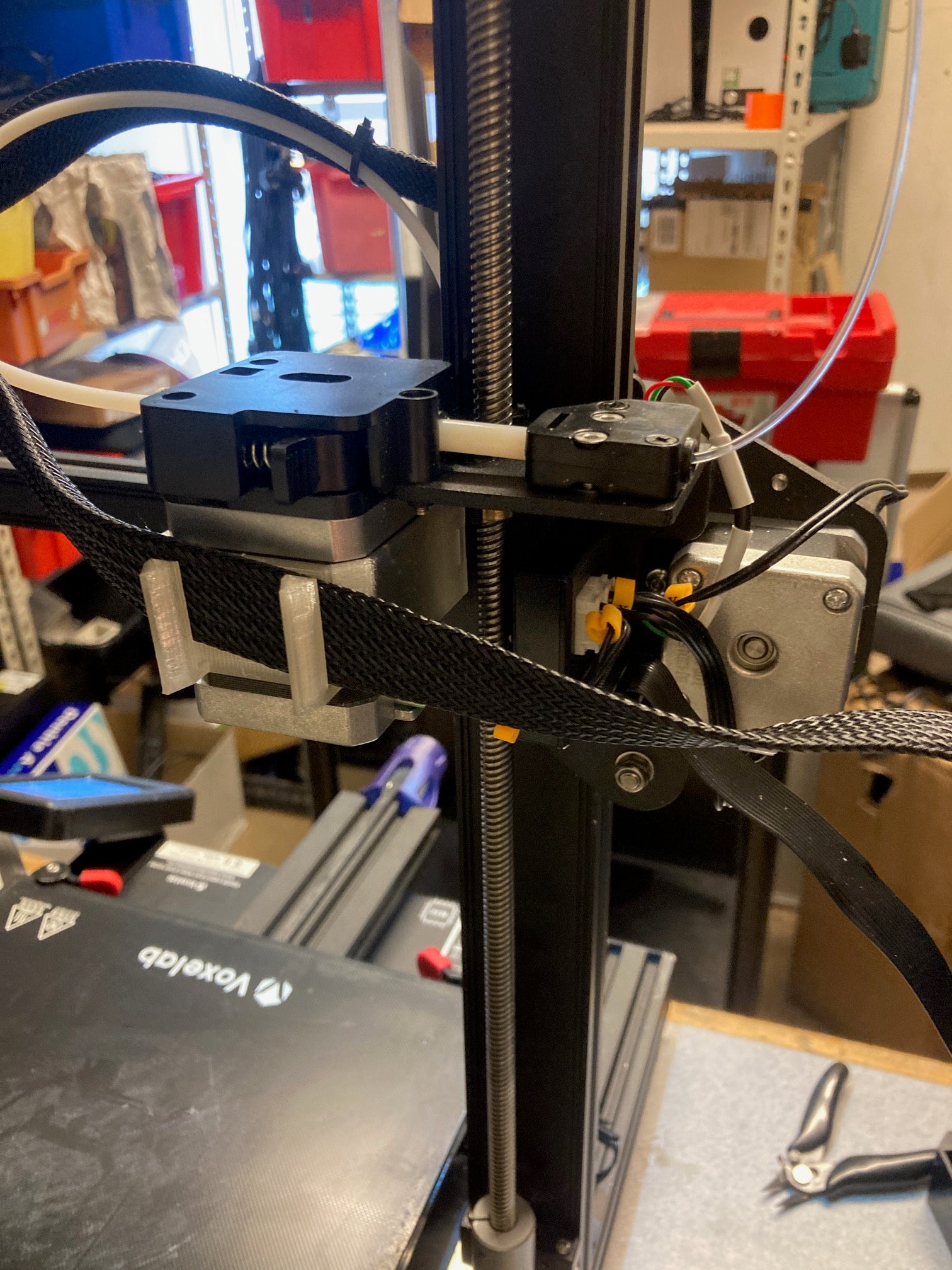 Nema Ribbon Cable Tidy – Kabelhantering för 3D-skrivare