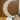Hörlurshållare crescent moon / Hörlursställ moon design