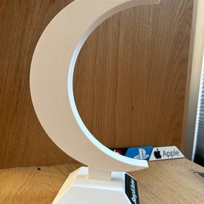 Hörlurshållare crescent moon / Hörlursställ moon design