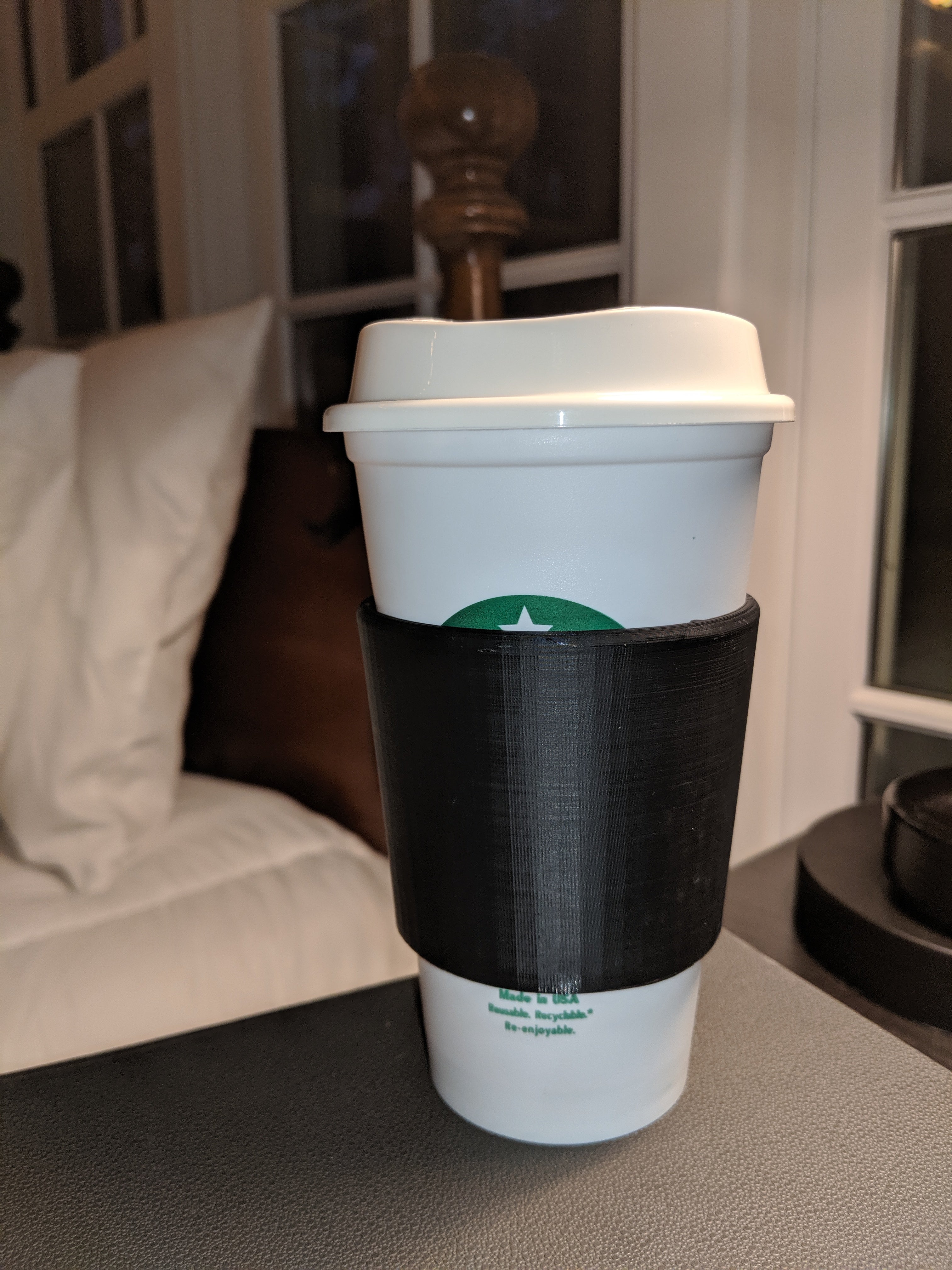 Återanvändbar kaffekoppfodral för Starbucks Grande