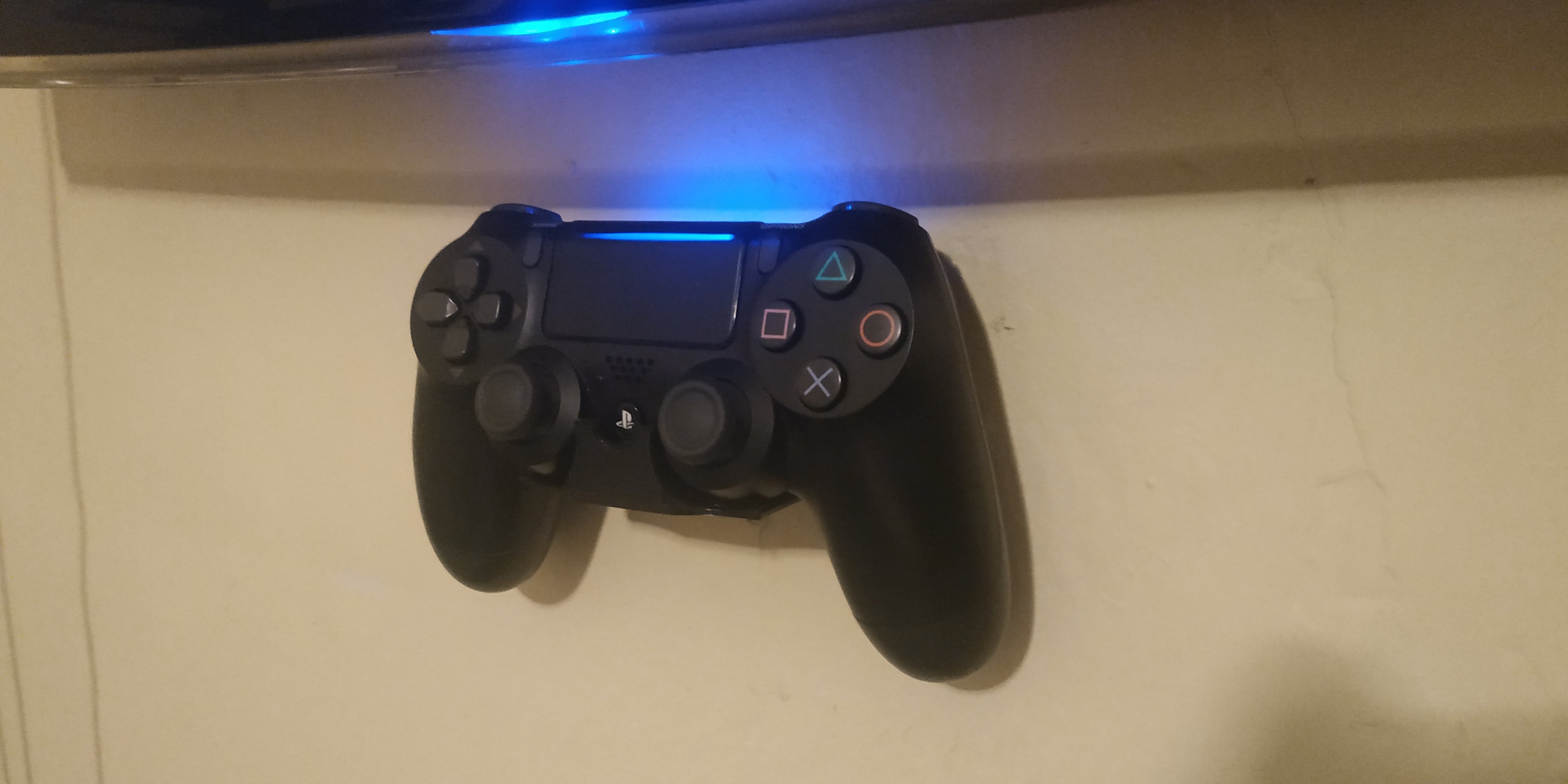 Diskret Vægmontering til Playstation 4 Dualshock Controller