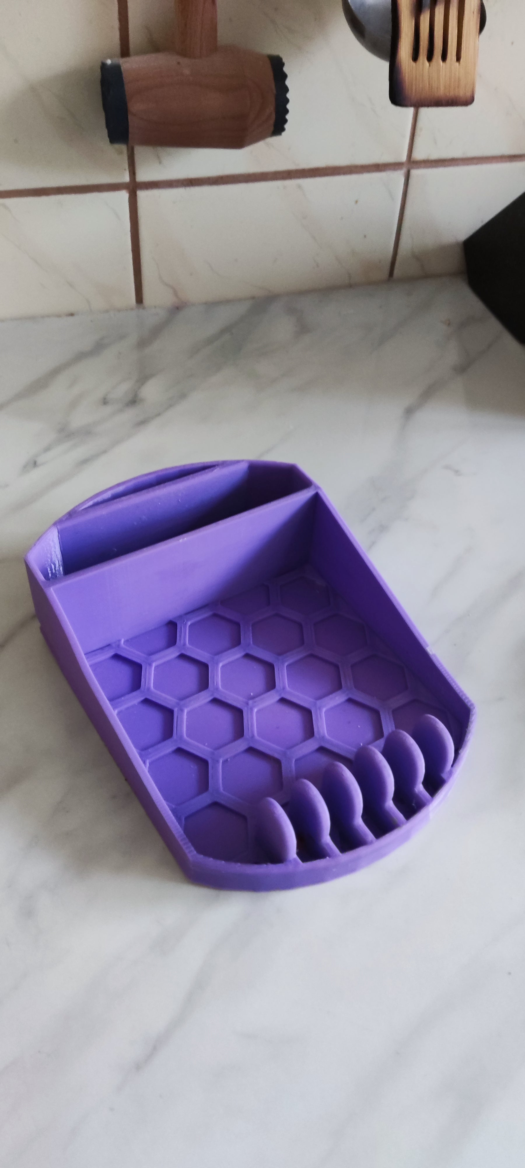 Spatelholder og Grydelågsholder - Køkkenorganisator