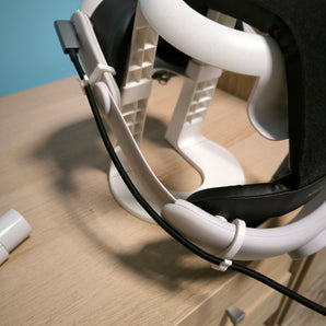 Meta Quest 3 USB-C-kabelhållare för KIWI Comfort-huvudrem