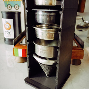 Smart hylla för 58 mm espressofilterkorg