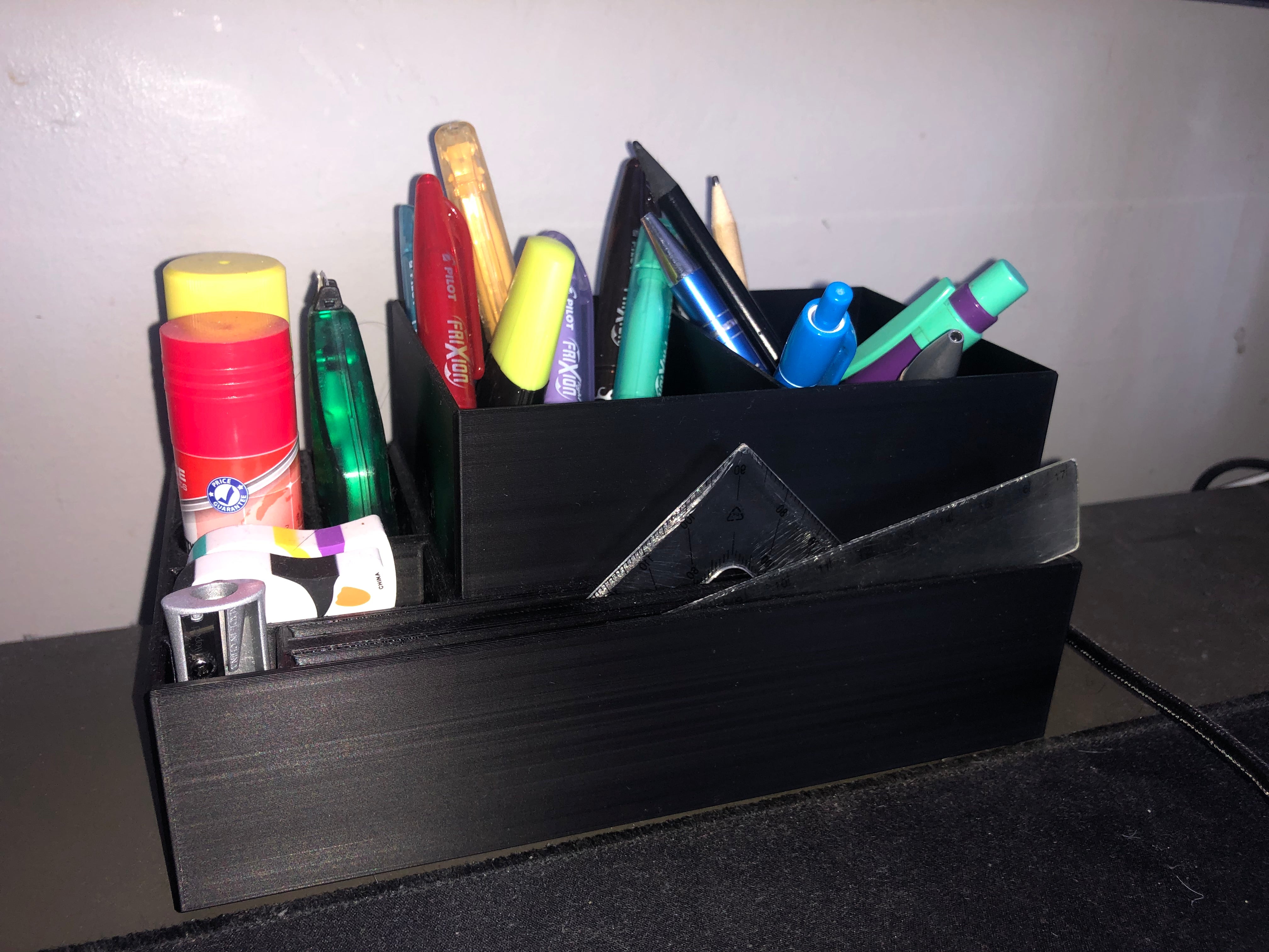 Skrivbordsorganisator för pennor, pennor och kontorsmaterial
