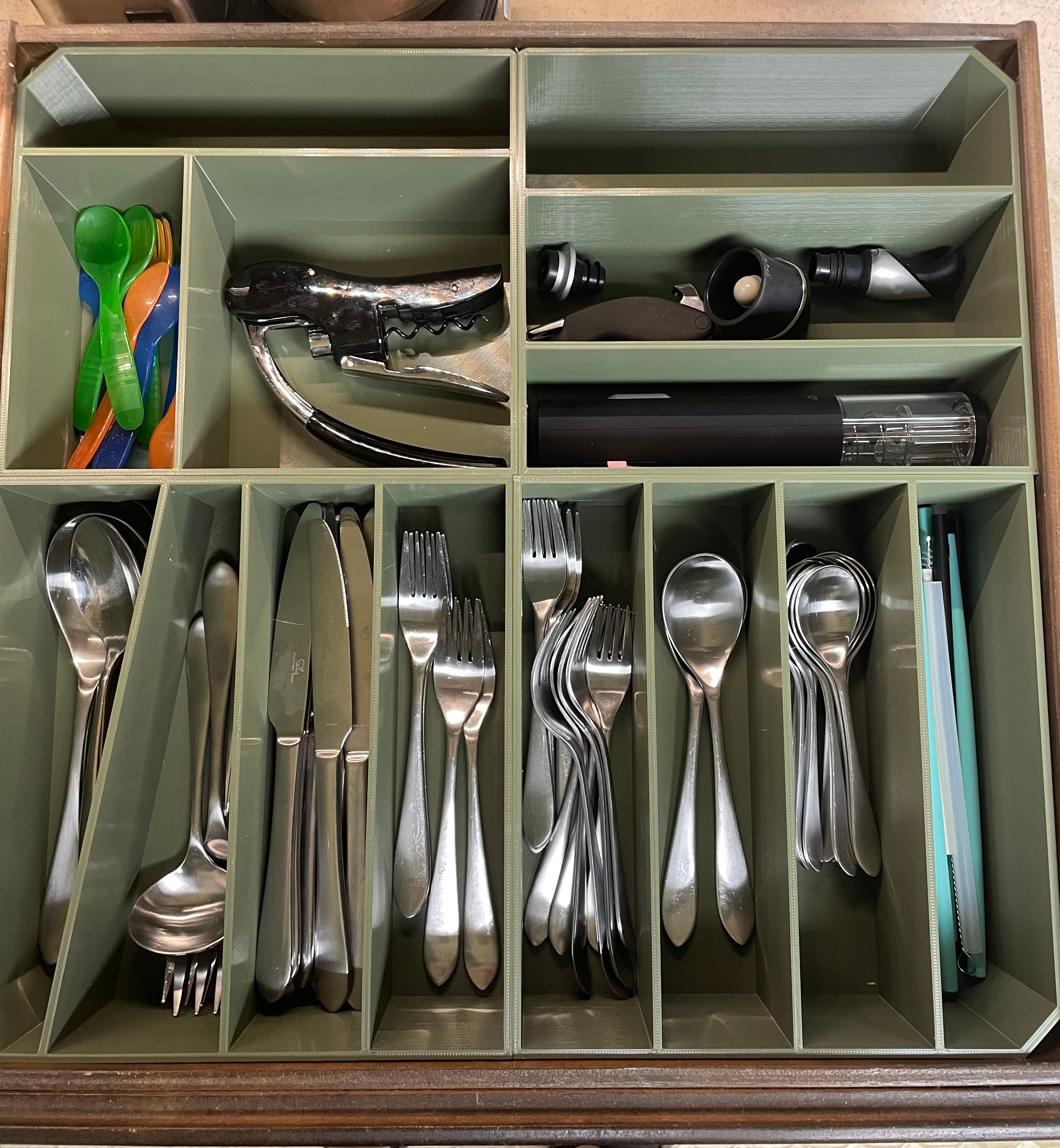 Robust Bestikskuffe Organizer