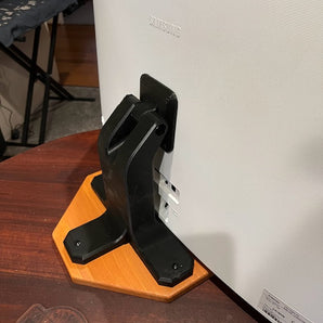 Robust VESA-skärmstativ för 80 cm böjd Samsung-skärm