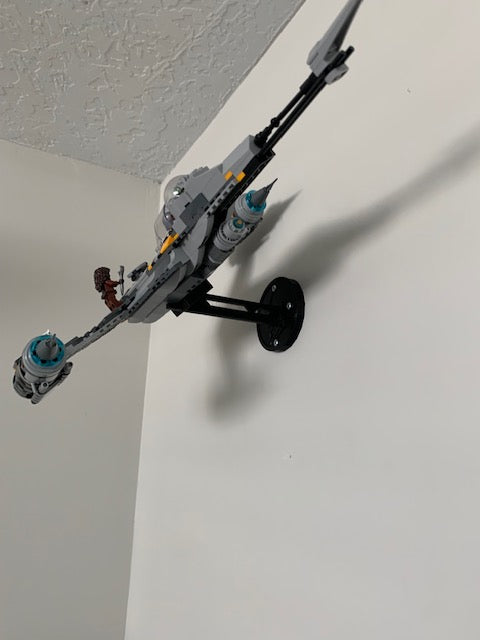 Vægmontering til LEGO® Star Wars Mandalorian N-1 Starfighter