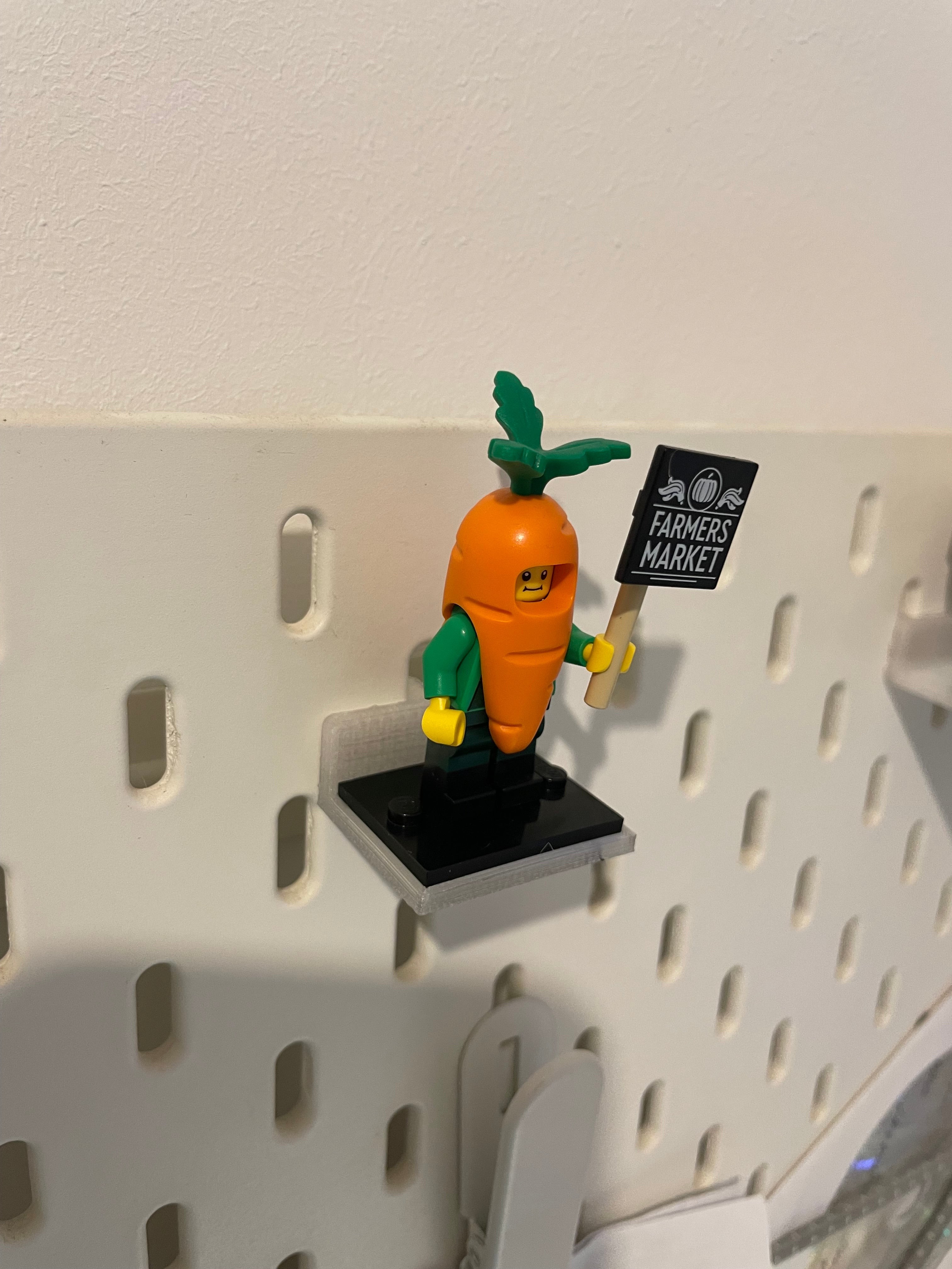 LEGO Minifigure Display för IKEA SKADIS