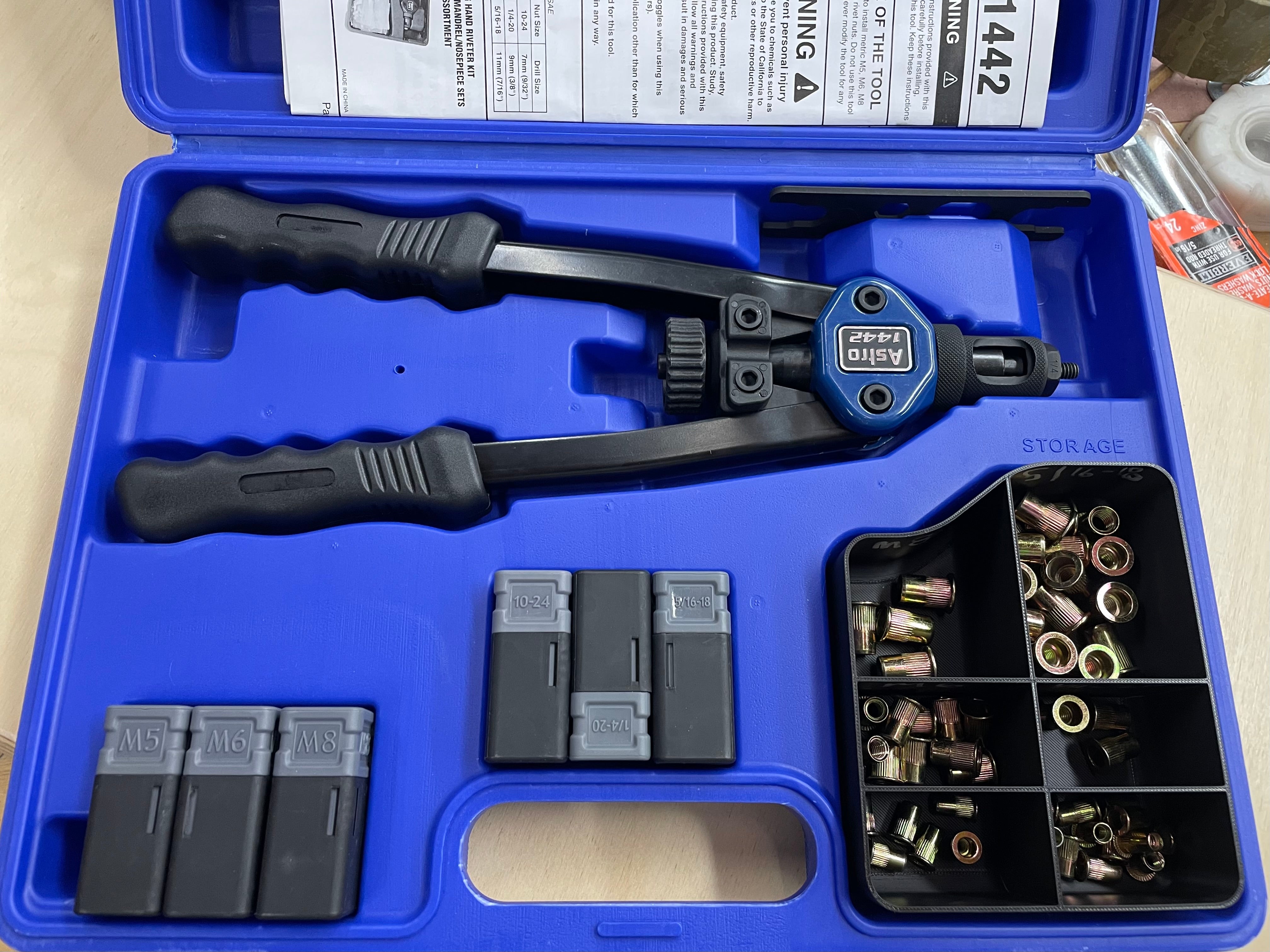 Astro Tool 1442 Opbevaringsbakke til Plastkasse