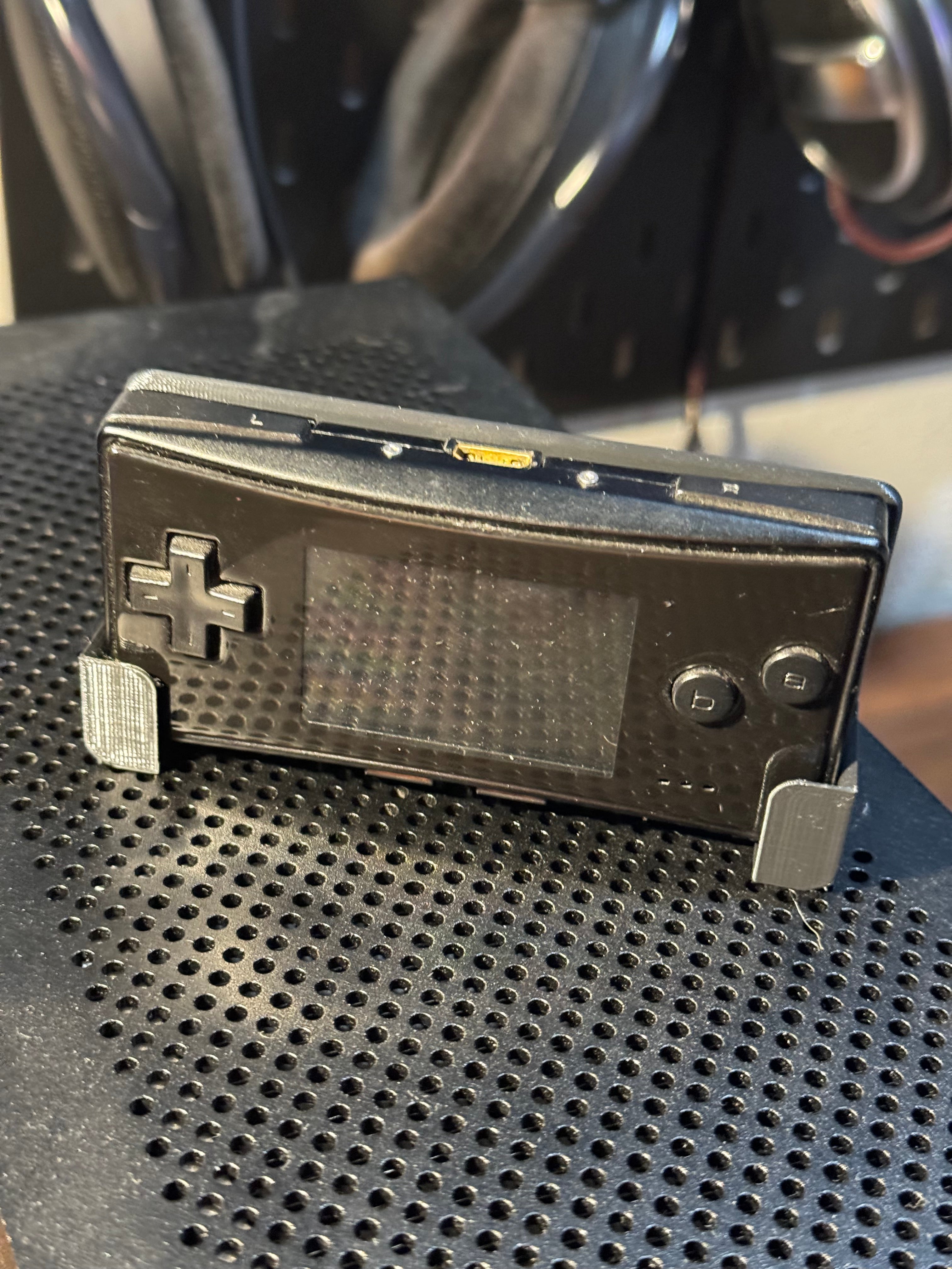 Gameboy Micro Mount för IKEA Skadis