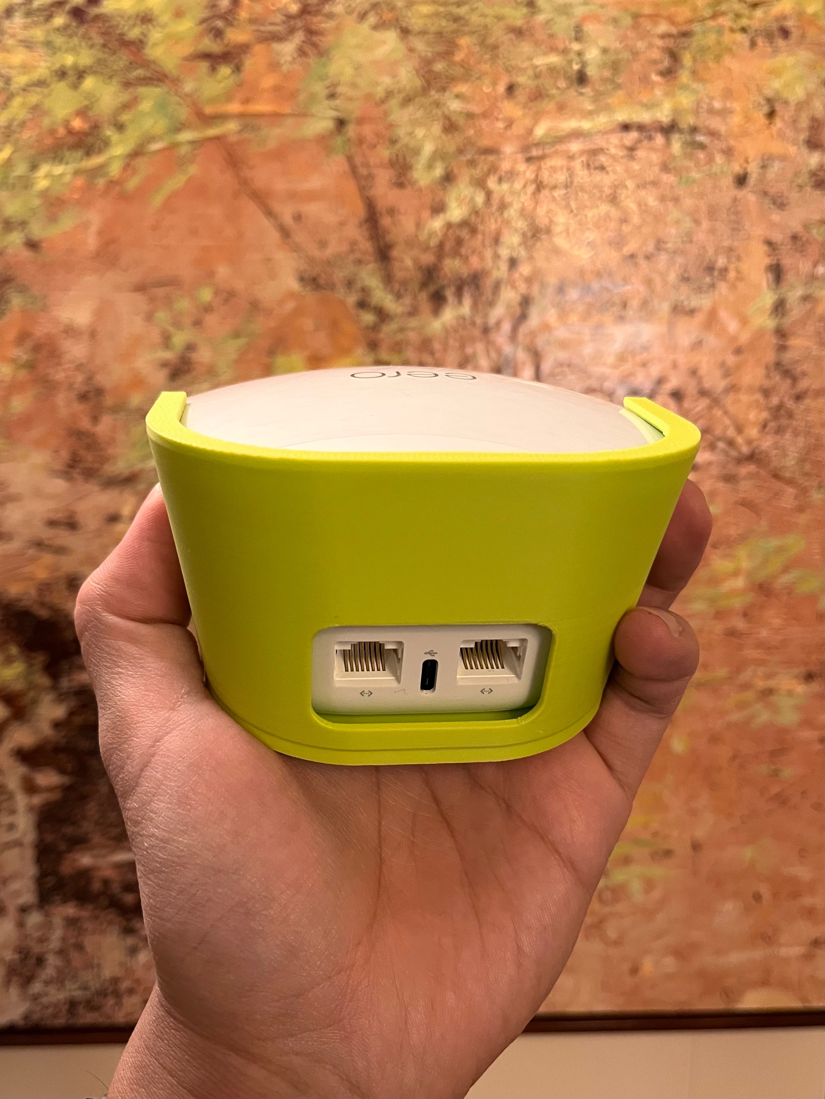 Eero 2. generations WiFi-router vægmontering