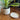 Mid Century Modern Planterkruka med droppbricka