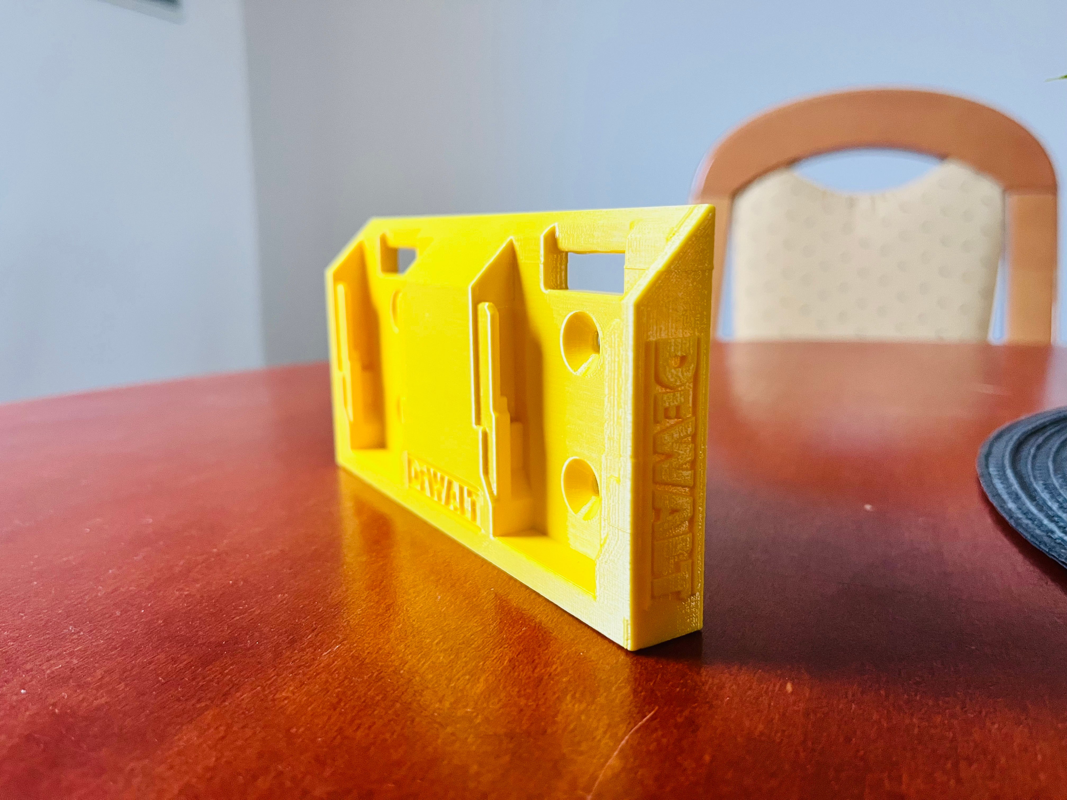 Duo DeWalt 18V batterihållare för vägg- och takmontering