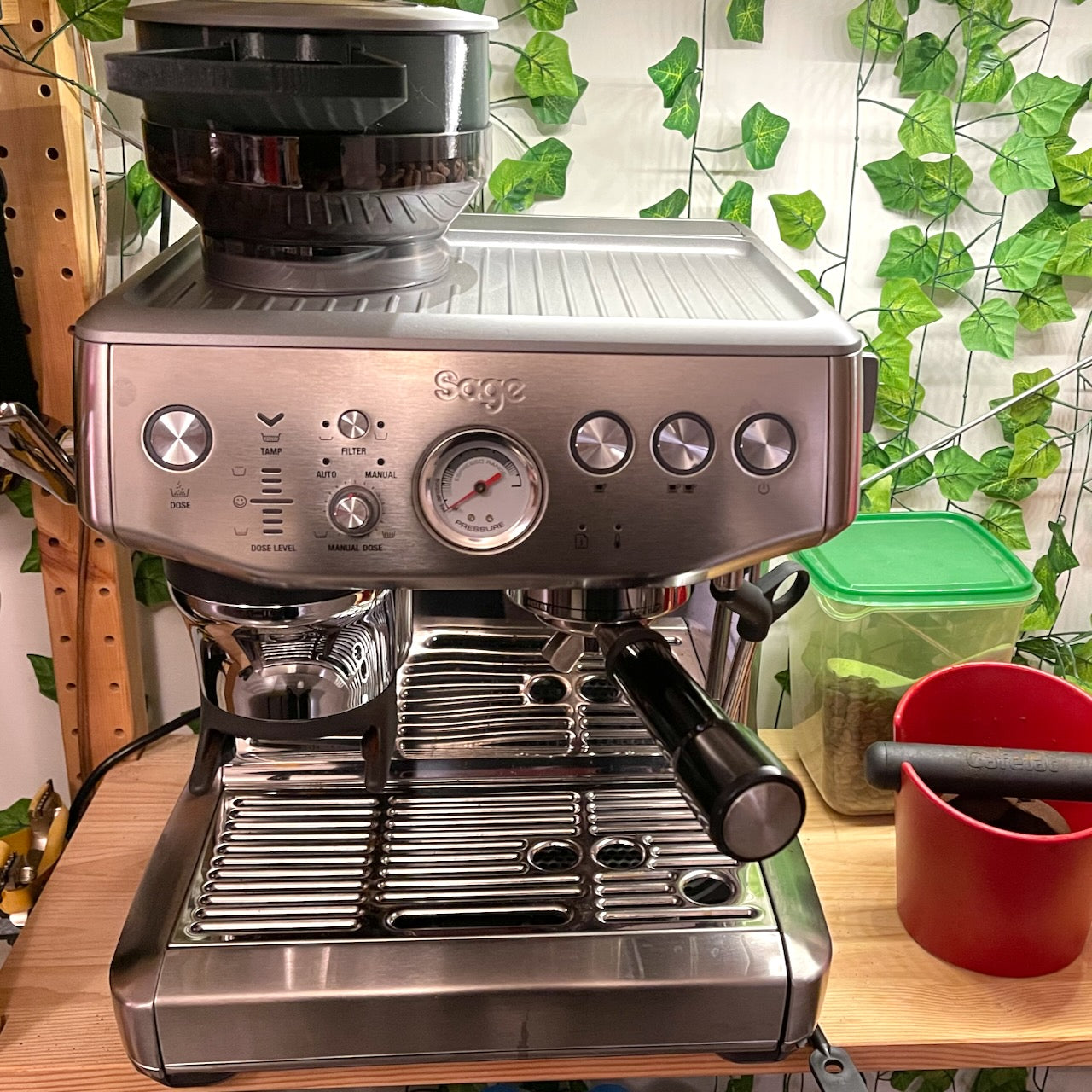 Sage Barista Express (Impress) Förlängningsbehållare med spade