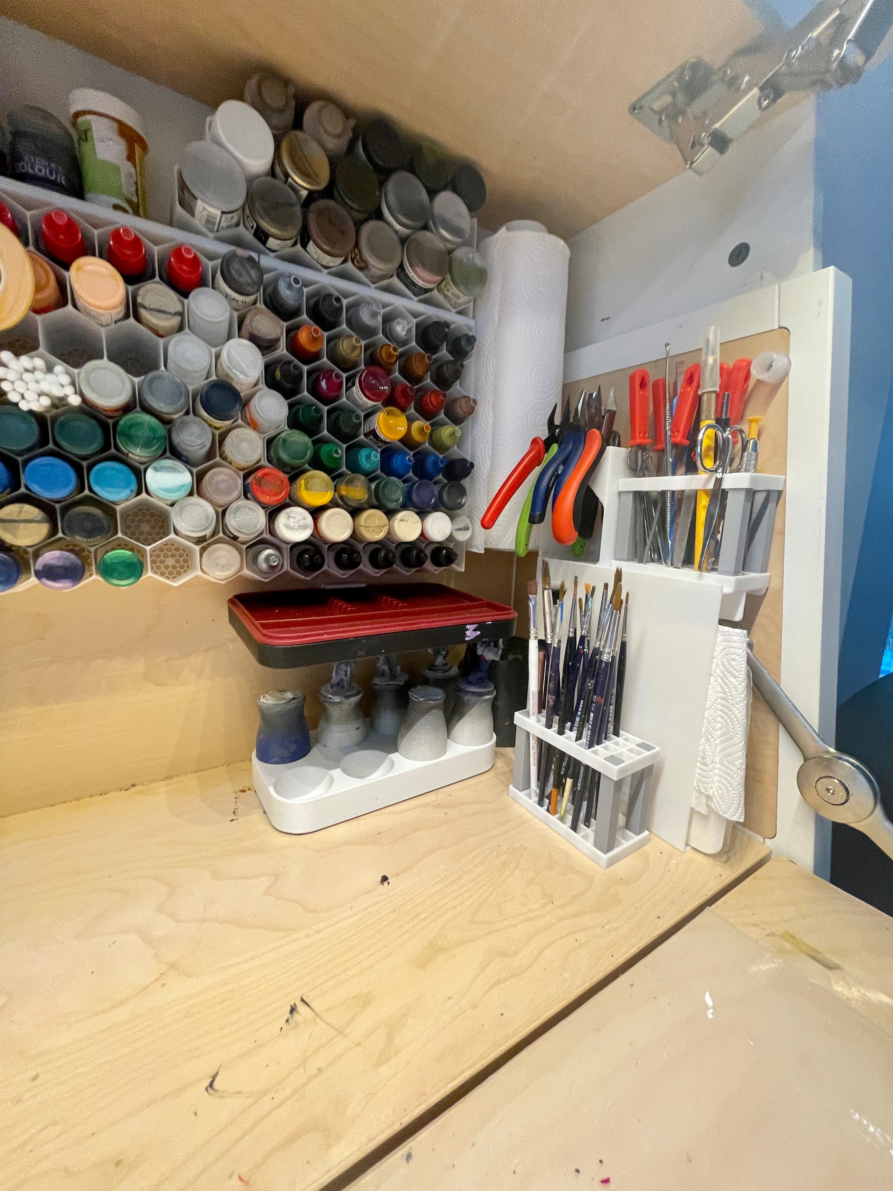 Army Painter Vådpalette Vægmontering - Optimal Plads til Kreativitet