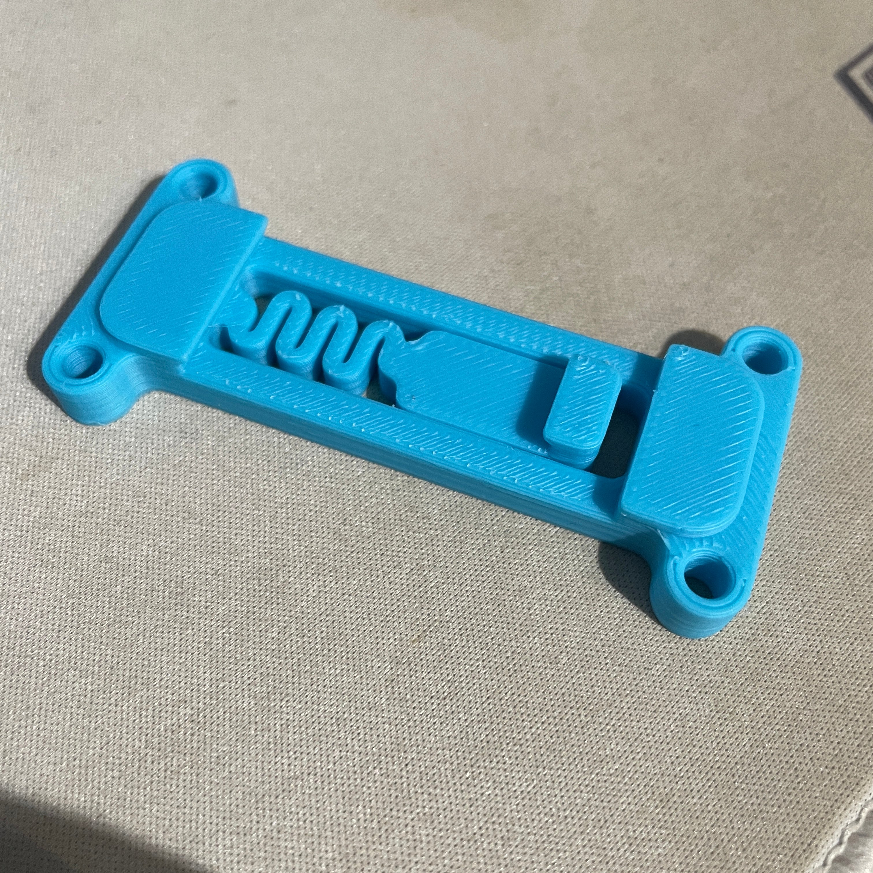 Raspberry Pi Zero 2 W Din Rail Lågprofilhållare