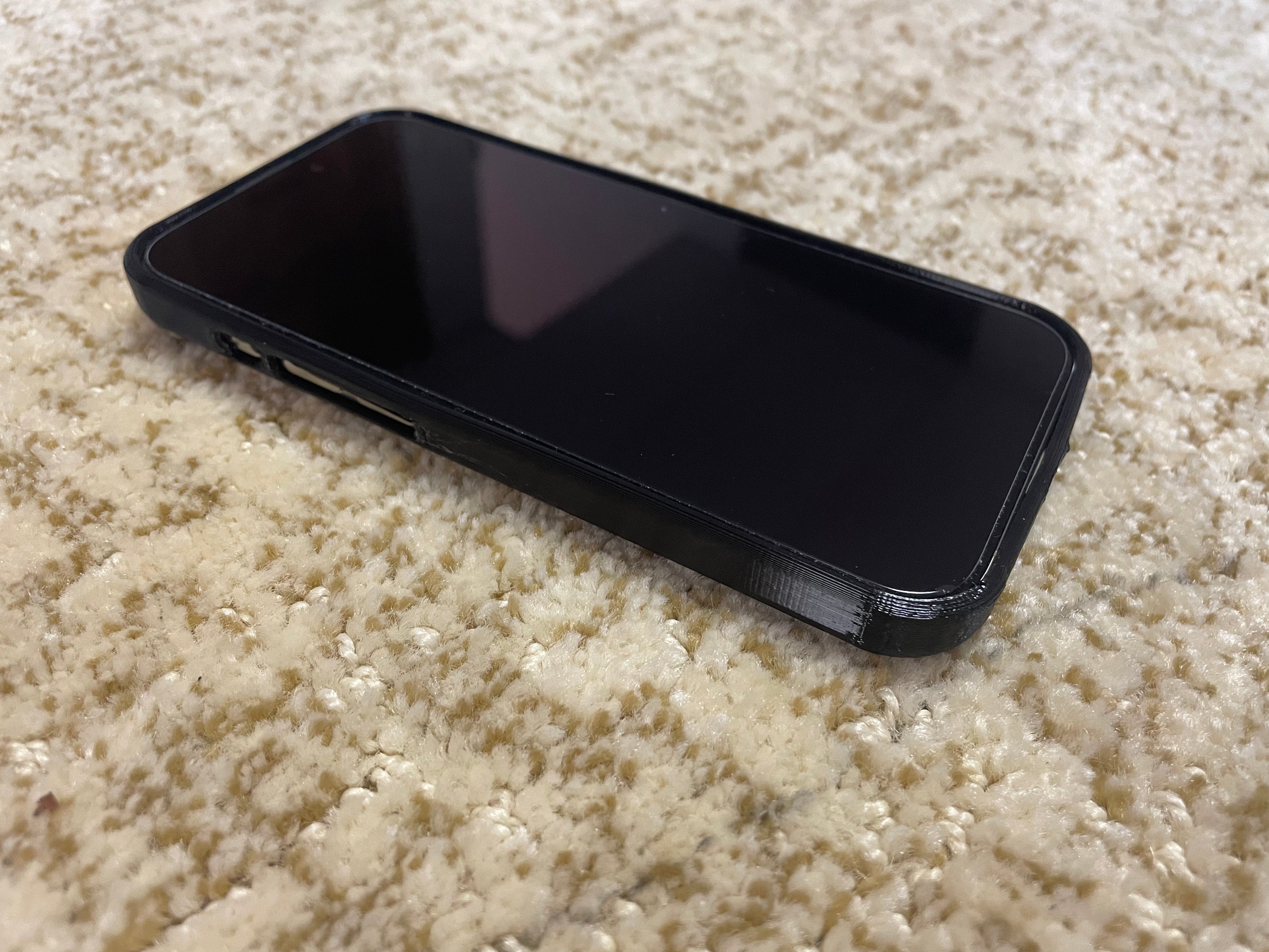 TPU-fodral för iPhone 15 Pro med kameraskydd