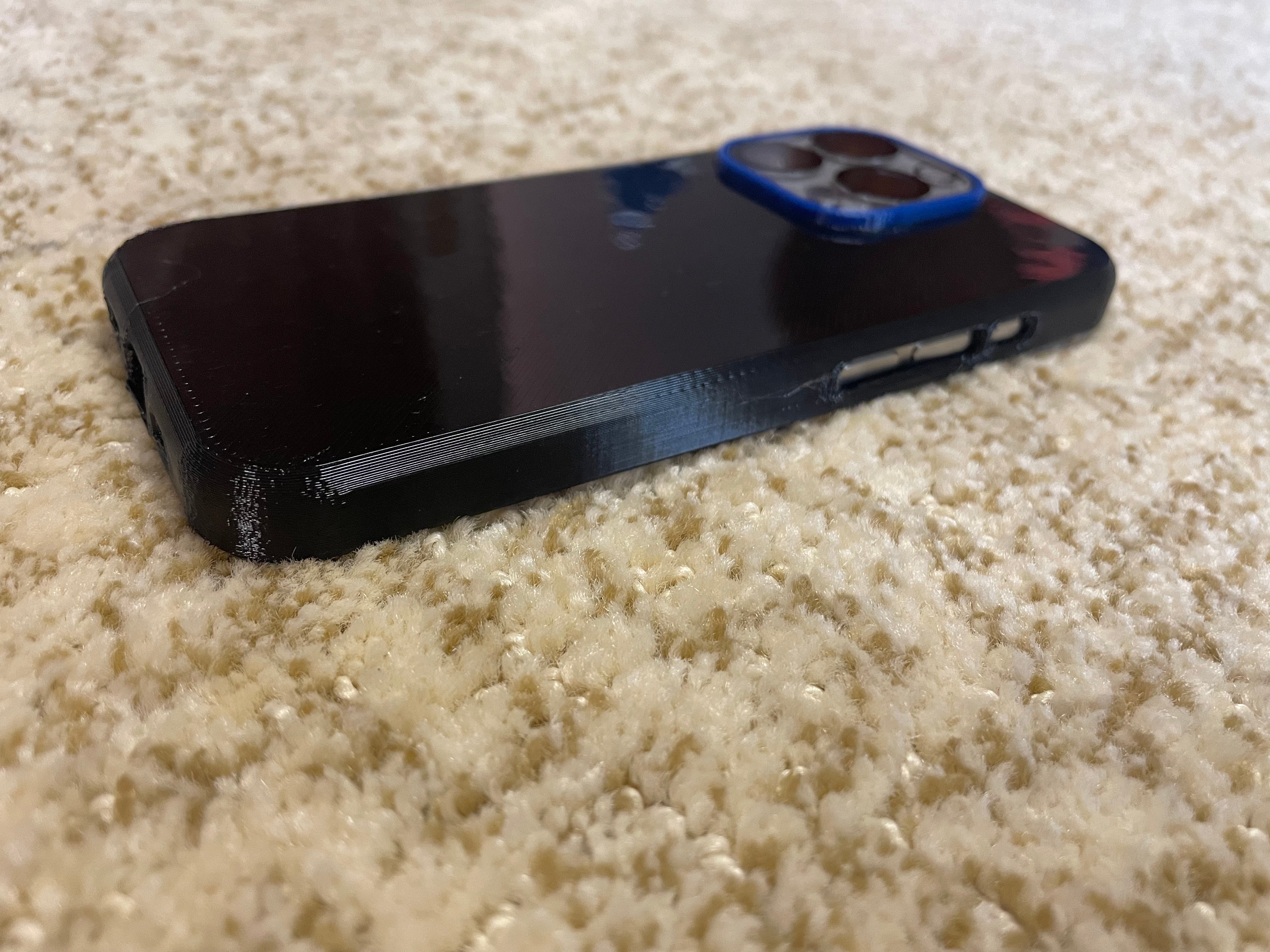 TPU-fodral för iPhone 15 Pro med kameraskydd