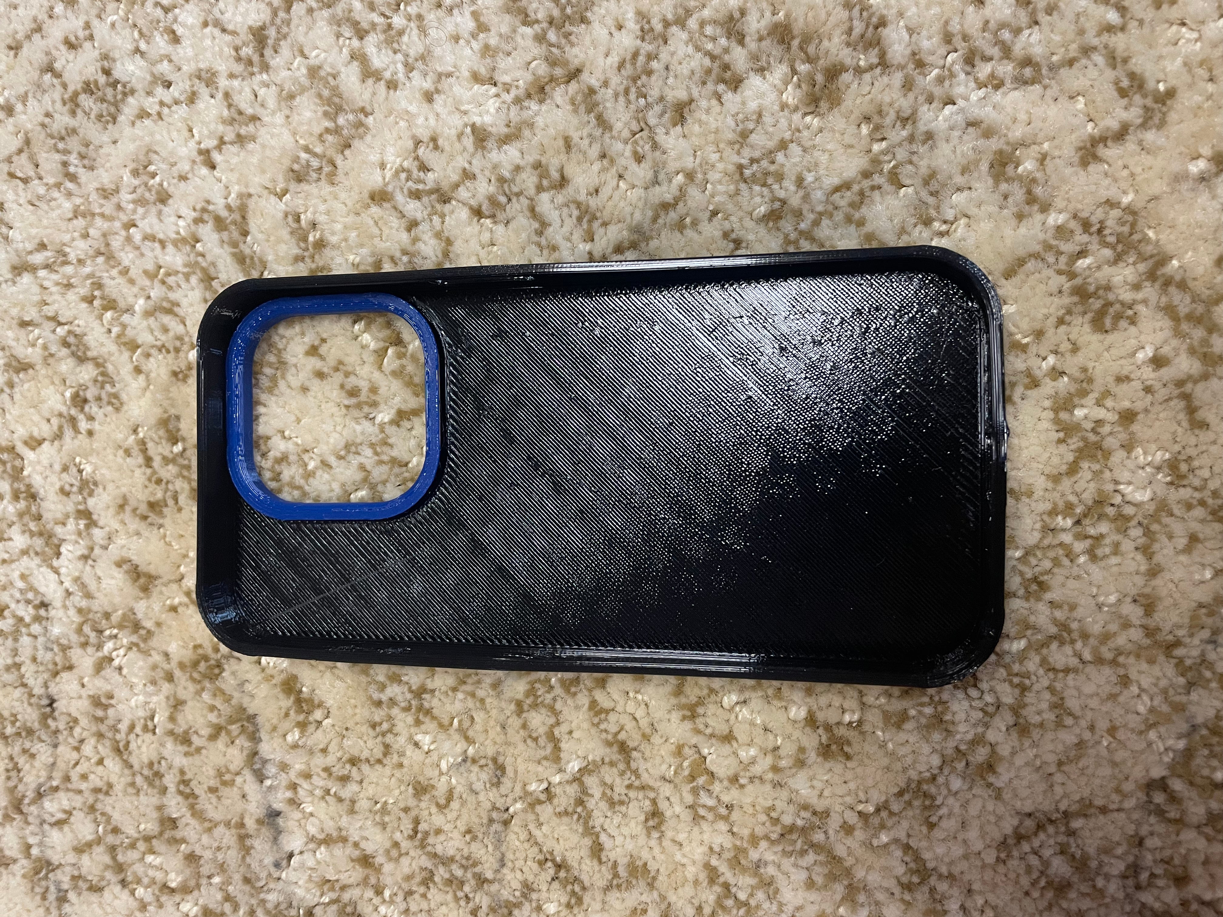 TPU-fodral för iPhone 15 Pro med kameraskydd