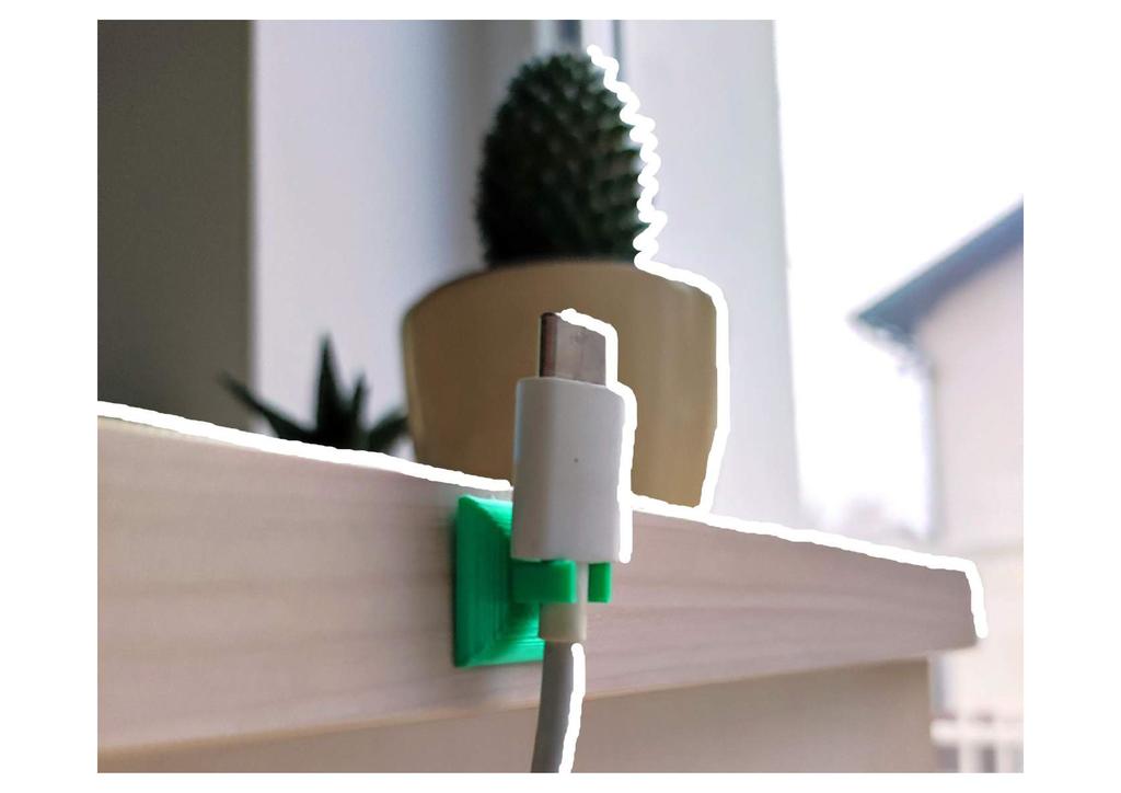USB-kabelhållare