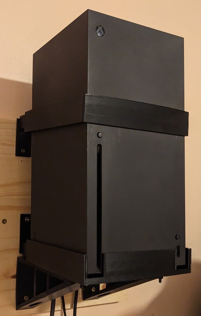 Väggfäste för Xbox Series X med toppstöd