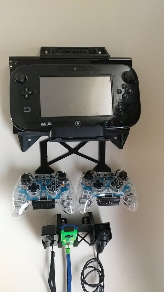Wii U väggmonteringssystem – modulär förvaring