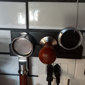 51 mm Portafilter V2 Espressoorganiserare med trattutrymme (60 mm ytterdiameter)