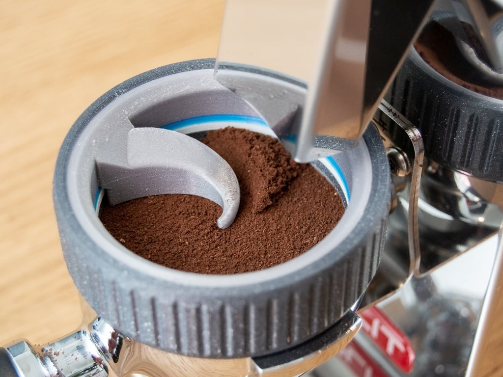 Espresso GrindDozer – Kaffetratt, doserare och distributör