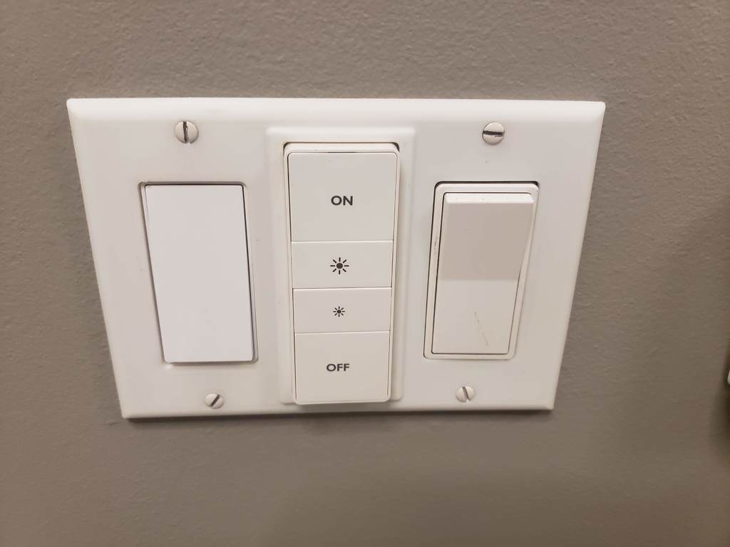 3-vägs ljusströmbrytarplatta för Philips Hue-fjärrkontroll
