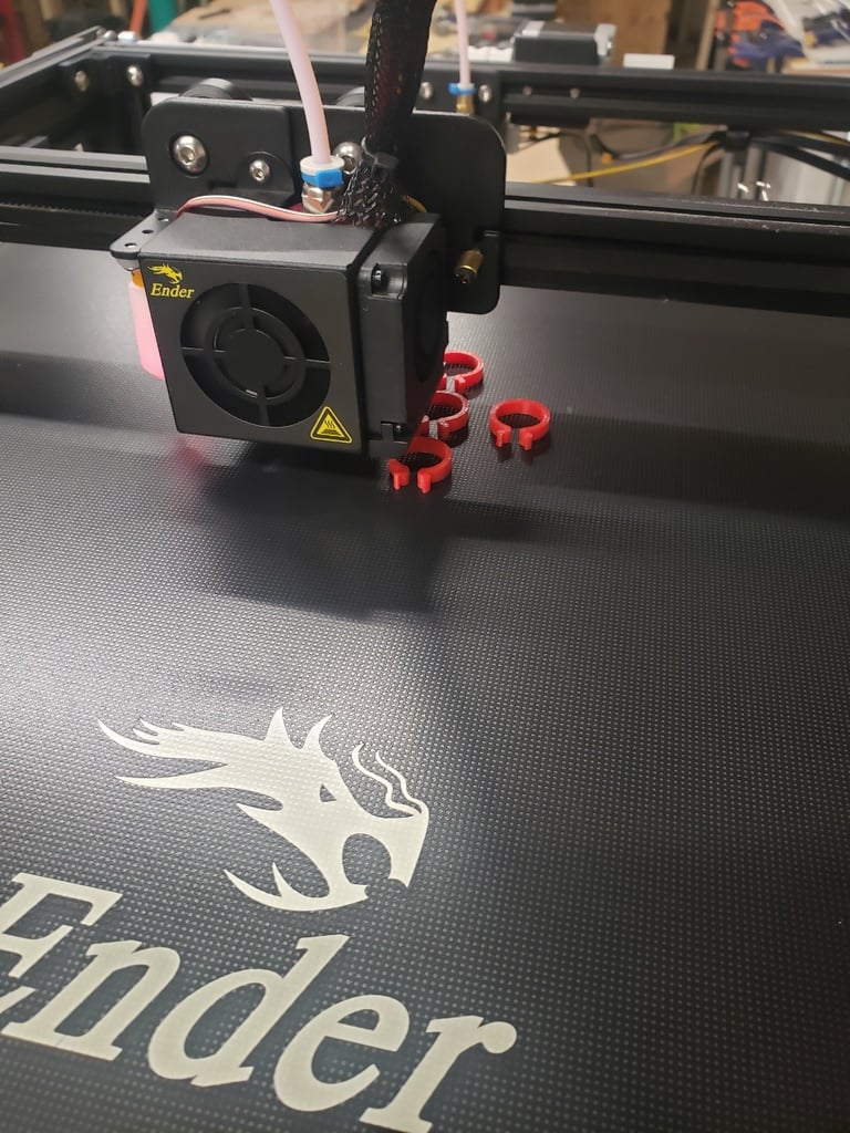 Ender 5 Plus trådklämma för kabelhantering