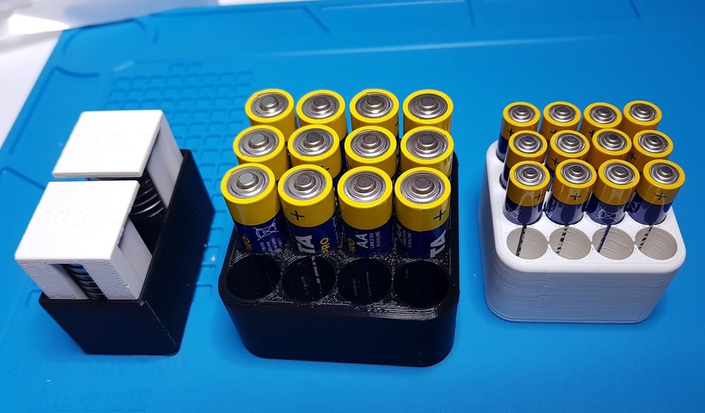 Batterihållare för AAA, AA &amp; CR2032 batterier