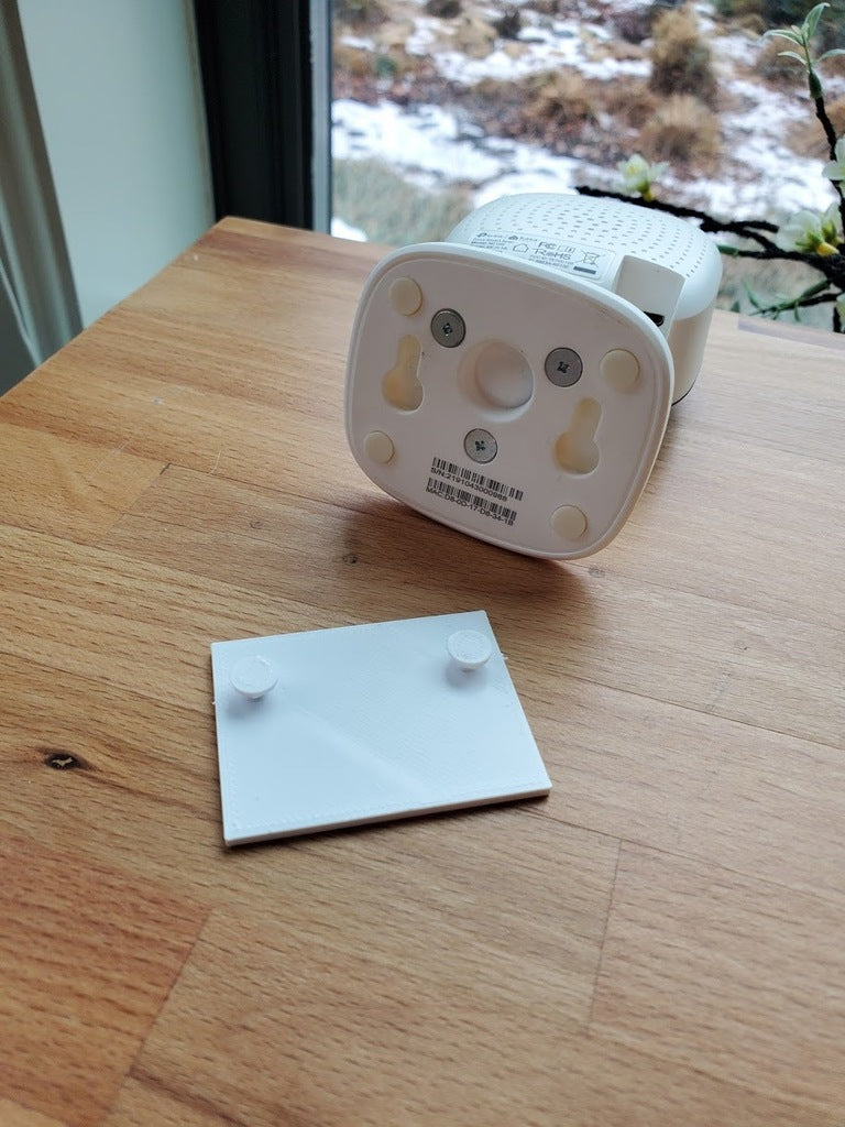 Kasa Spot Kamera Vægbeslag til Command Strips