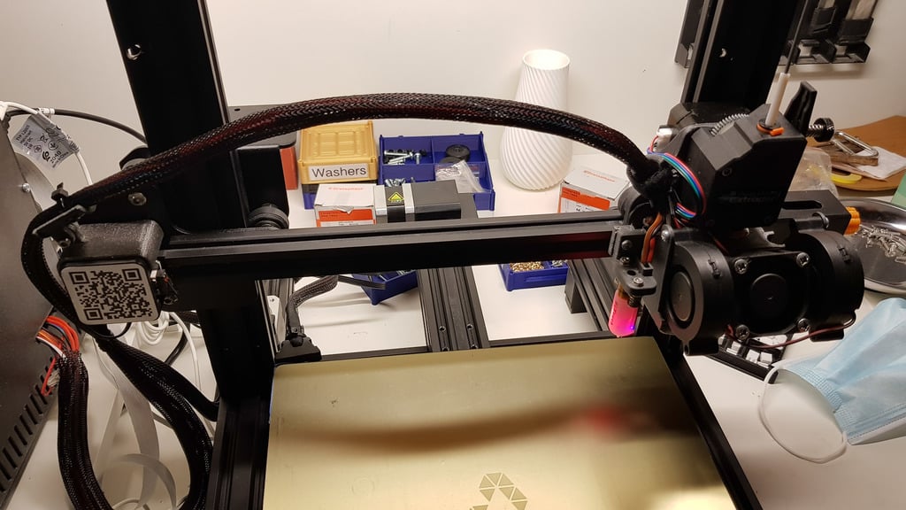 Ends 3 X-Axis Kabelhållare
