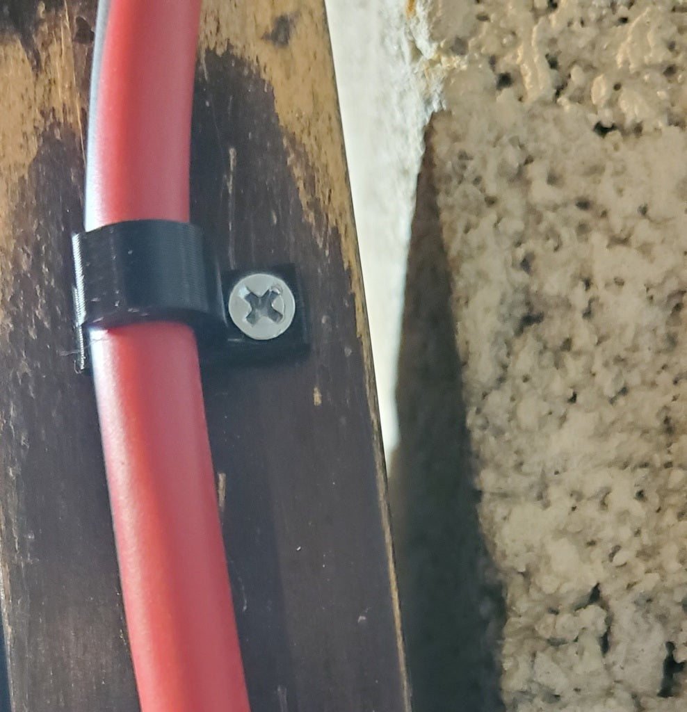 Förlängningskabelklämma för 16 gauge tråd