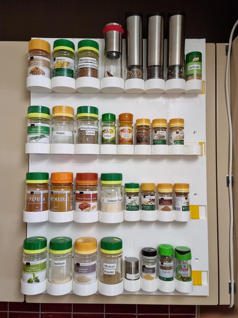 Spice Organizer V2 - Modulär kryddhållare