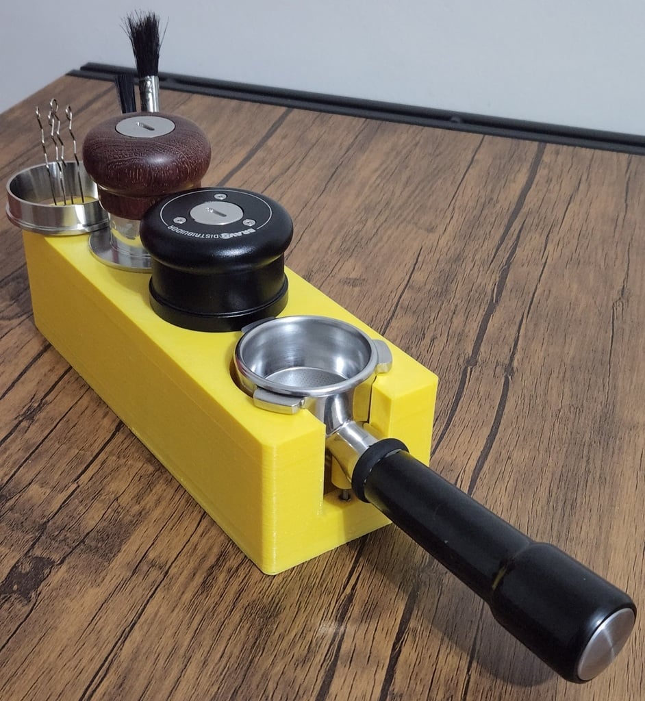 54 mm stampstation – perfekt för kaffebryggning