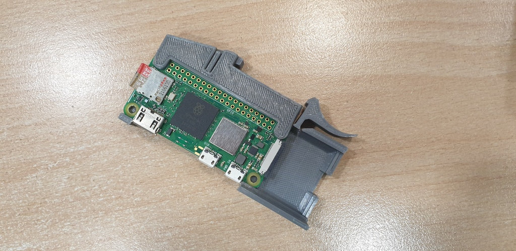 DIN-skenafäste för Raspberry Pi Zero/Zero 2