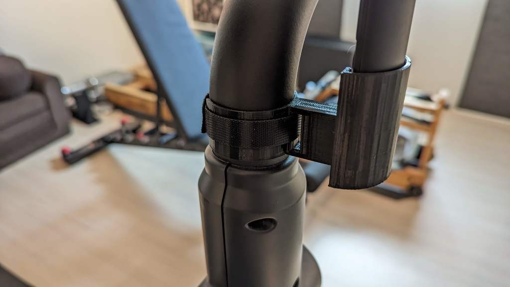 Fire TV Stick fjärrkontrollhållare för motionscykel med säker rem