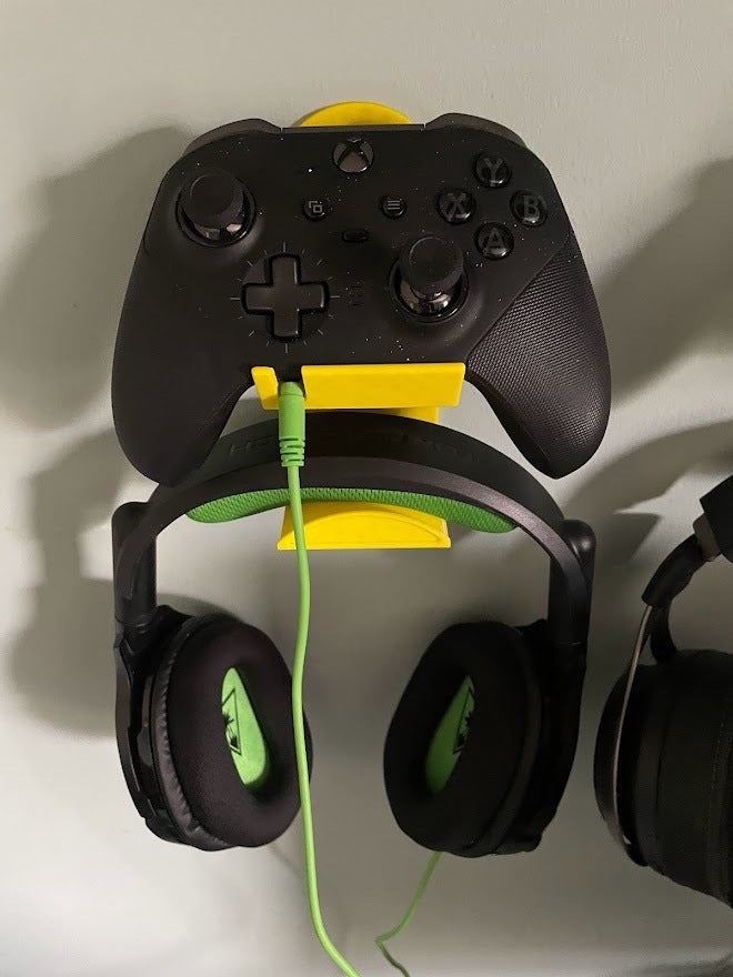 Xbox-kontroller och headsethållare för trådbundna headset