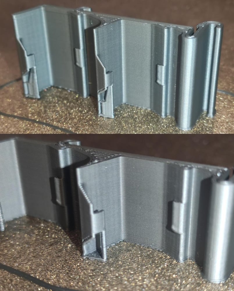 DIN-skena monterade terminalblock WAGO 222-415 222-413 Clone